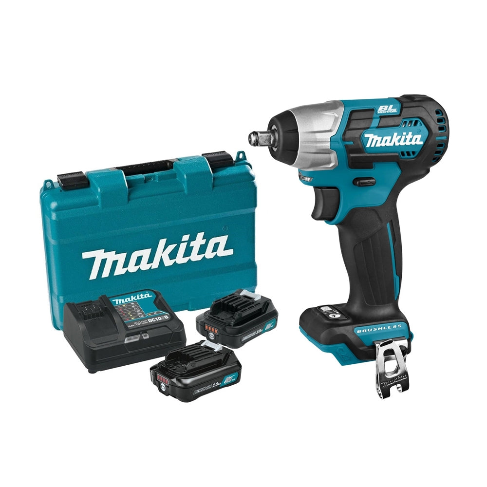 Máy siết bu lông Makita TW160D dùng Pin 12Vmax CXT, cốt 3/8 inch