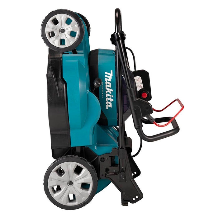 Máy cắt cỏ đẩy Makita LM002J dùng Pin 64Vmax,, đường kính lưỡi 530mm, thân máy bằng nhựa