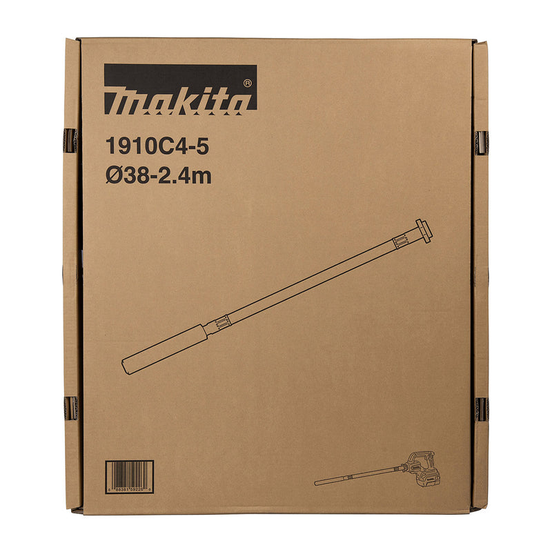 Trục đầm dùi bê tông Makita kích thước từ 32mm - 38mm, chiều dài từ 1200mm - 2400mm dùng cho máy VR001G, VR002C, VR003C, VR004C