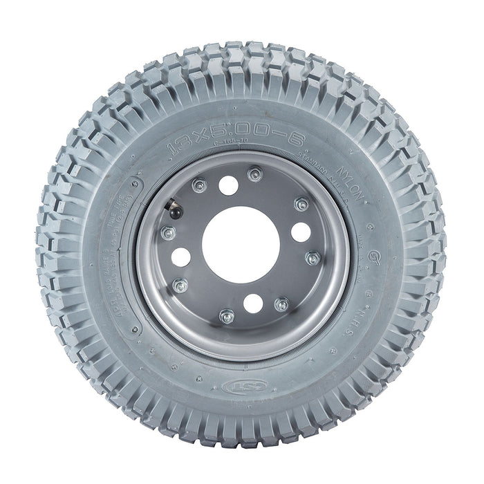 Bánh xe trước Makita 1911K5-5 kích thước 330mm cho các xe vận chuyển hàng hóa dùng Pin DCU603, DCU604, DCU605