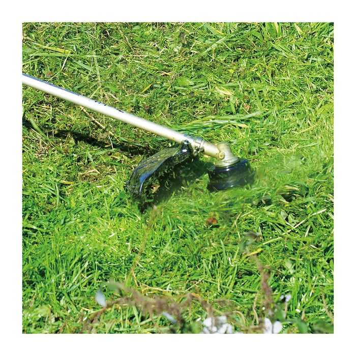 Chén cước cắt cỏ Makita 1911Y2-9 đường kính chén 5 inch, loại nút vặn tháo lắp nhanh (121M10L) trục ren M10x1.25LH, sợi cước 4 cạnh cho cỏ cao