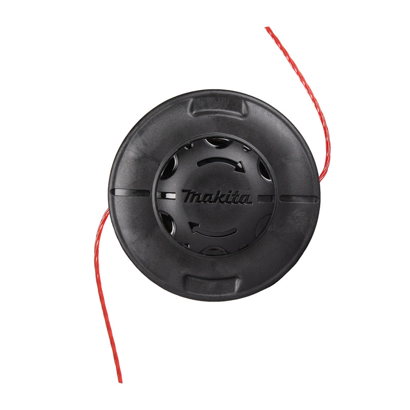 Chén cước cắt cỏ Makita 1911Y2-9 đường kính chén 5 inch, loại nút vặn tháo lắp nhanh (121M10L) trục ren M10x1.25LH, sợi cước 4 cạnh cho cỏ cao