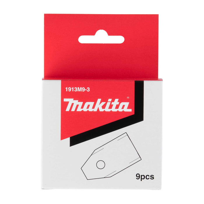 Hộp 9 lưỡi cắt cỏ Makita 1913M9-3 kích thước 240mm dùng cho Robot cắt cỏ Pin RM350D