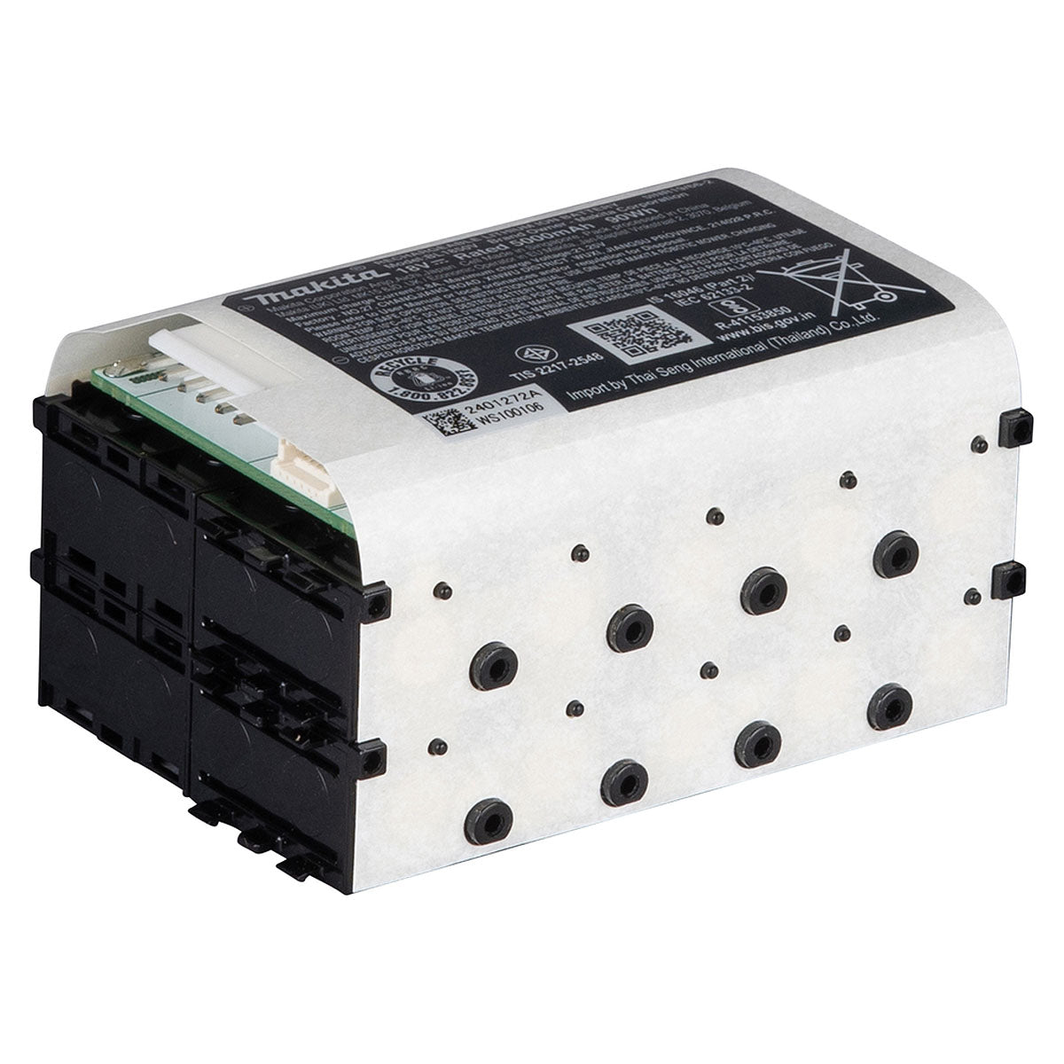 Pin 18V LXT chuyên dụng, dung lượng 5.0Ah Makita BL1850V mã số 1914M2-3