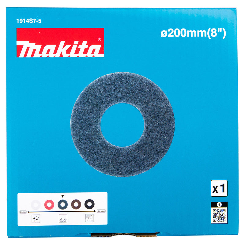 Miếng đệm vệ sinh sàn nhám vừa Makita 1914S7-5 đường kính 200mm