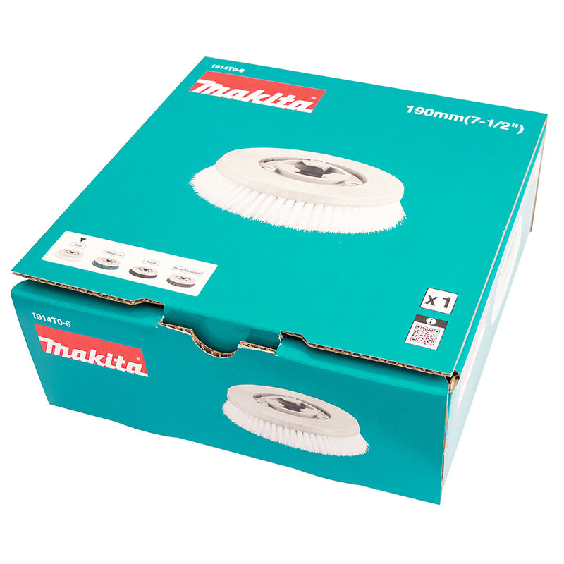 Bàn chải chà sàn lông mềm Makita 1914T0-6 đường kính 190mm