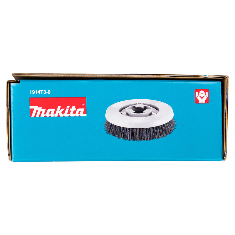 Bàn chải chà sàn lông cứng có nhám Makita 1914T3-0 đường kính 190mm