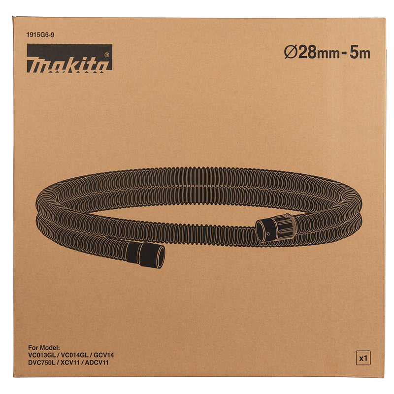 Ống hút bụi mềm Makita 1915G6-9 chiều dài 5m, đường kính 28mm