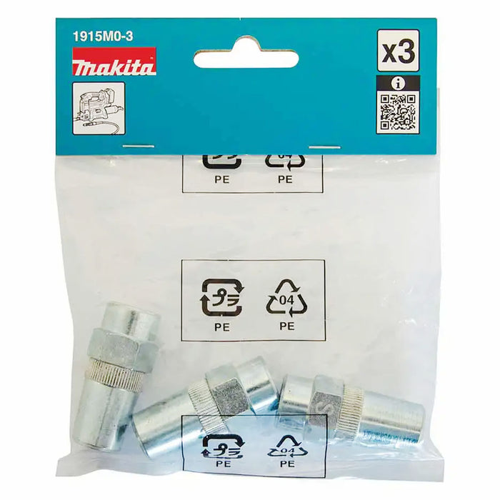 Bộ 3 đầu nối bơm mỡ Makita 1915M0-3