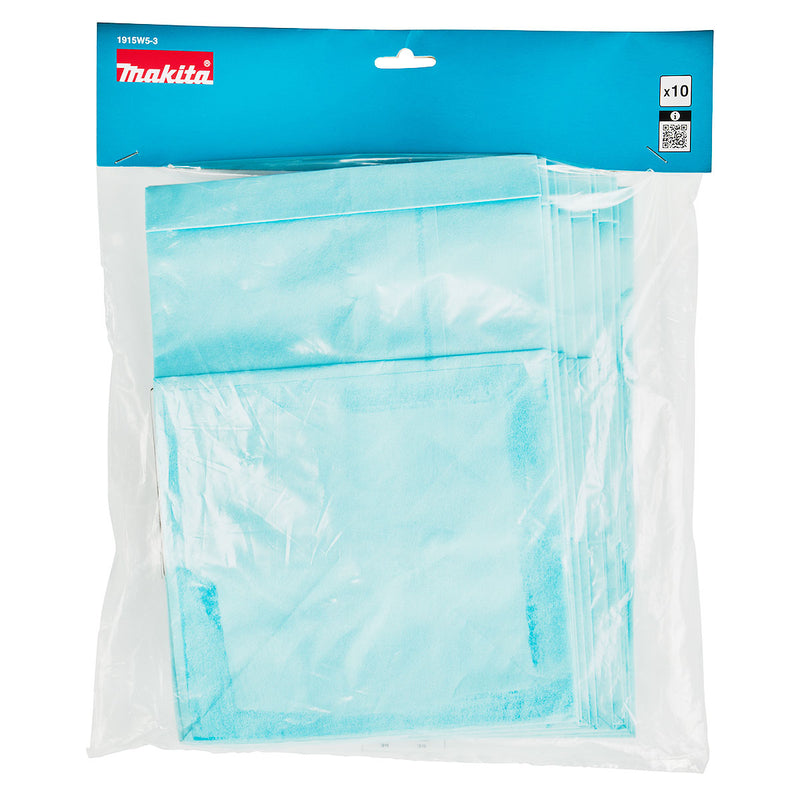 Bộ 10 túi lọc bụi giấy Makita 1915W5-3