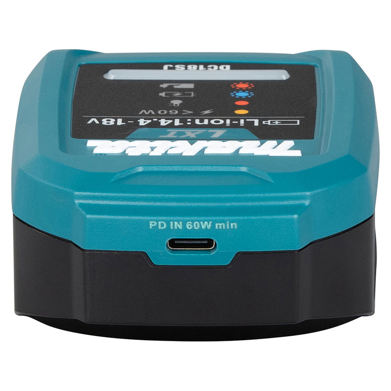 Đế sạc đuôi USB-PD Makita 1916D9-8 dùng cho Pin 18V LXT và Pin 14.4V