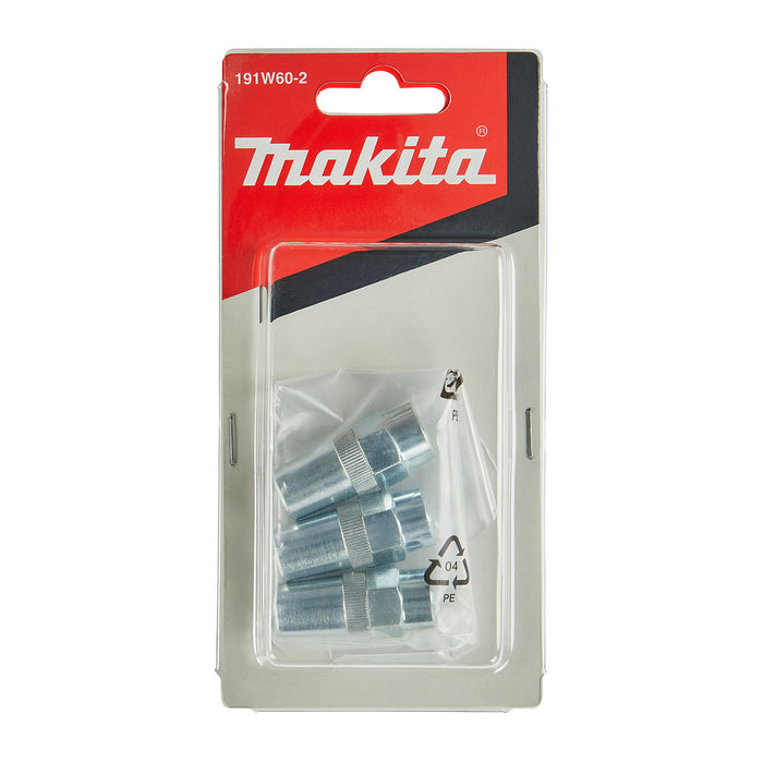 Vĩ 3 đầu bơm mỡ Makita ren NPT1/8 inch, dùng cho máy DGP180