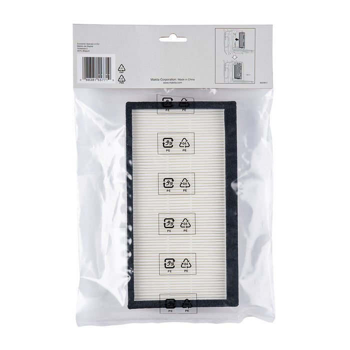 Tấm lọc bụi Hepa Makita 191D12-9 dùng cho máy hút bụi DVC660, DVC665, VC008G, VC009G, VC011G