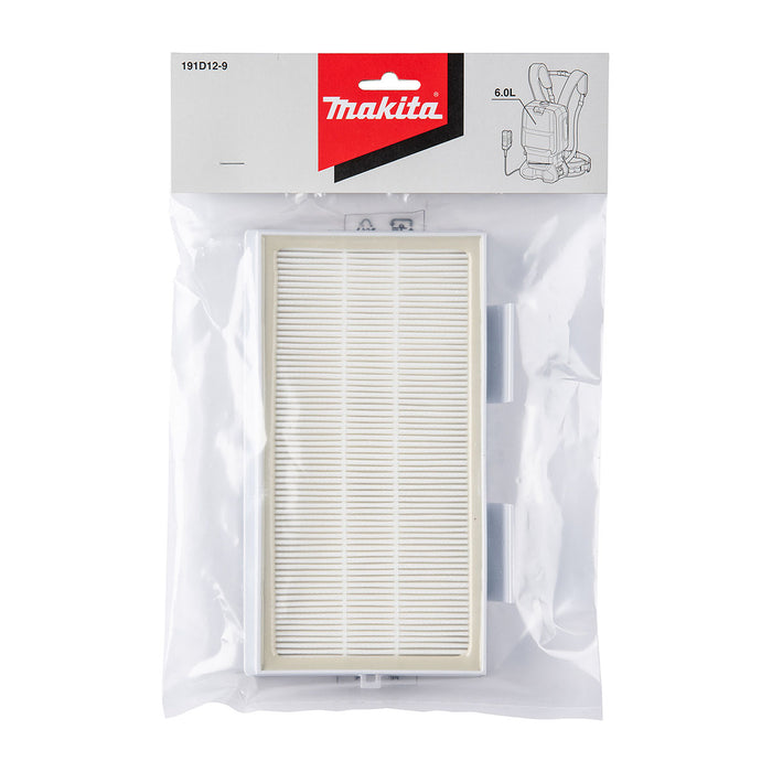 Tấm lọc bụi Hepa Makita 191D12-9 dùng cho máy hút bụi DVC660, DVC665, VC008G, VC009G, VC011G