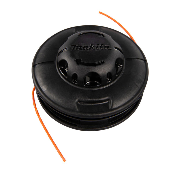 Chén cước cắt cỏ Makita 191D93-3 đường kính chén 5 inch, loại nút vặn tháo lắp nhanh (121M10L) trục ren M10x1.25LH sợi cước 4 cạnh cho cỏ ngắn và cao