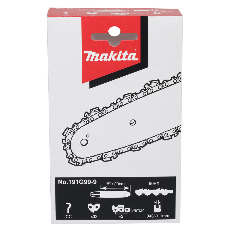 Dây xích Makita 191G99-9 chiều dài 200mm, độ dày 1.1mm, bước xích 3/8"LP, 33 mắt xích