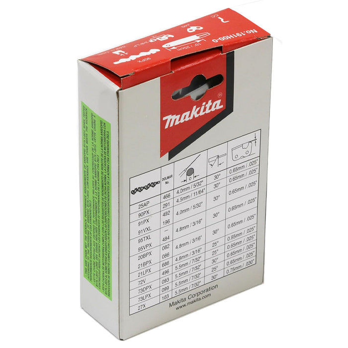 Dây xích Makita 191H00-0 chiều dài 250mm, độ dày 1.1mm, bước xích 3/8"LP, 40 mắc xích