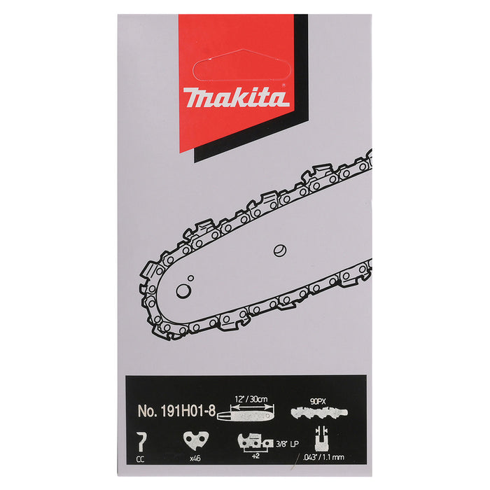 Dây xích Makita 191H01-8 chiều dài 300mm, độ dày 1.1mm, bước xích 3/8"LP, 46 mắc xích