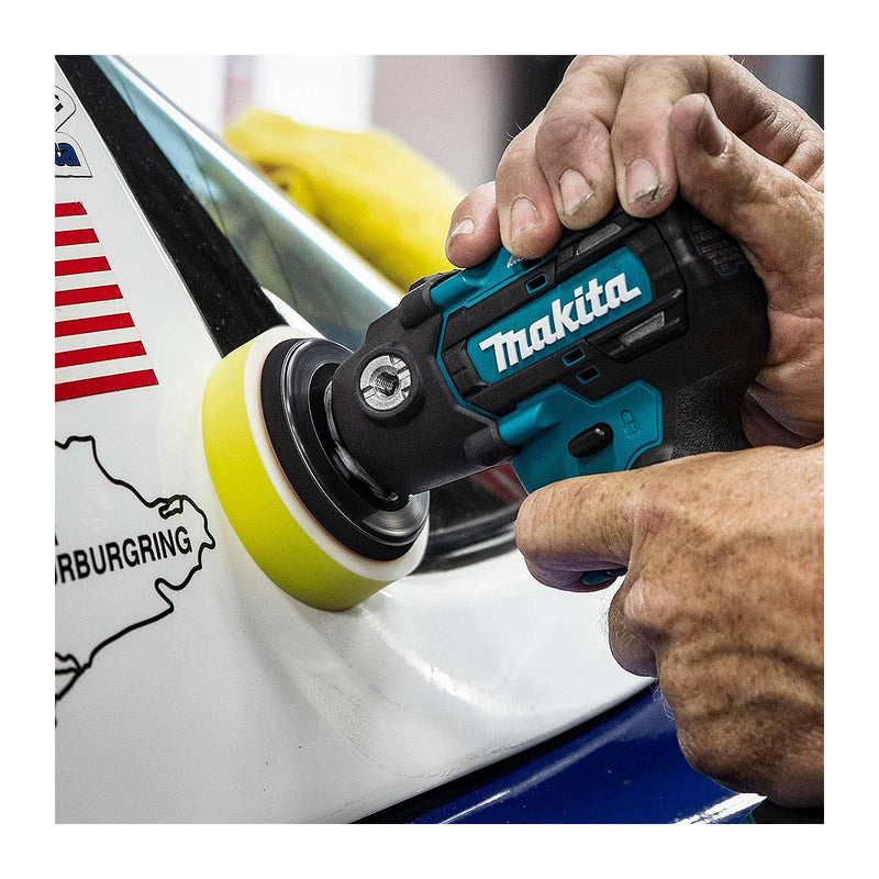 Đệm mút đánh bóng Makita 191N90-9 đường kính 80mm, đế gai & xù dùng cho máy DPV300, PV301D