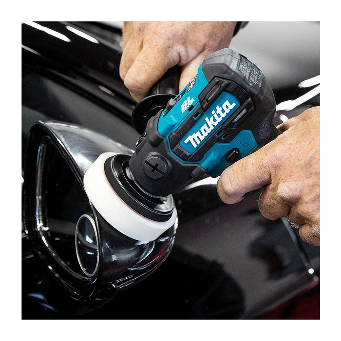 Đệm mút đánh sáp Makita 191N91-7 đường kính 80mm, đế gai & xù dùng cho máy DPV300, PV301D