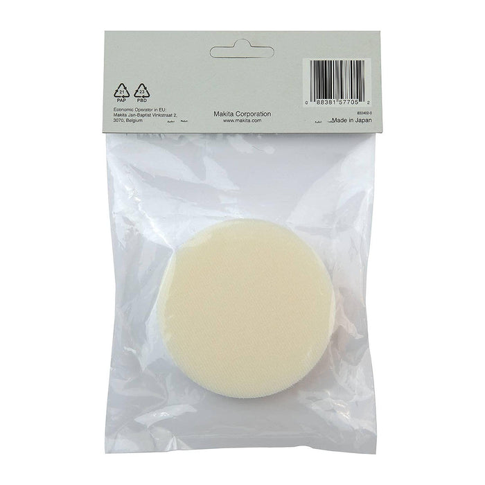Đệm mút đánh sáp Makita 191N91-7 đường kính 80mm, đế gai & xù dùng cho máy DPV300, PV301D