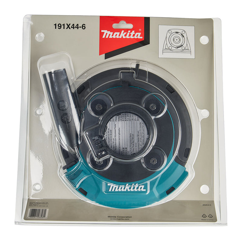 Chụp bảo vệ hút bụi Makita 191X44-6 loại 3 rãnh, dùng cho máy mài góc 180mm