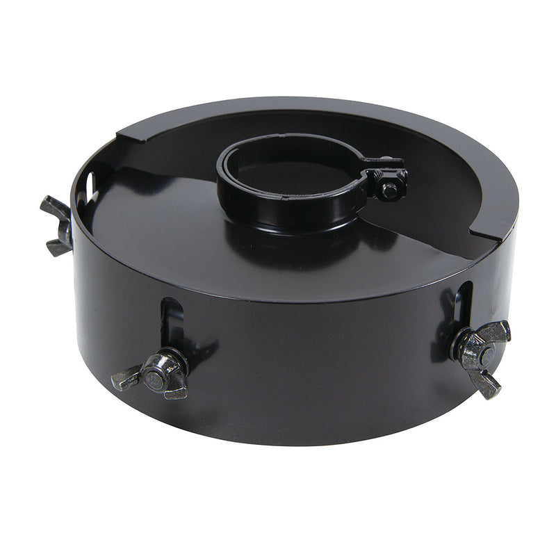 Chụp bảo vệ chổi cước đánh kim loại hình chén Makita 193066-8 đường kính 90mm, rãnh đơn dùng cho máy mài góc 115mm