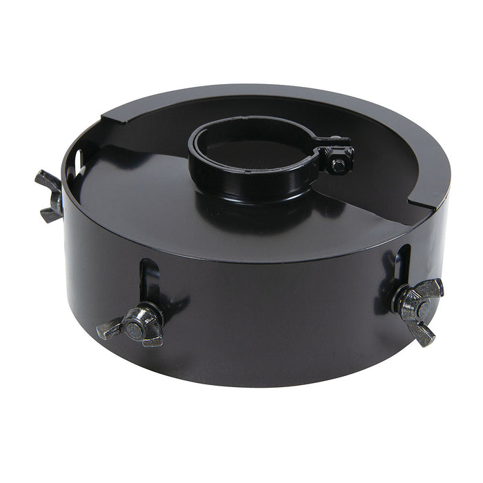 Chụp bảo vệ chổi cước đánh kim loại hình chén Makita 193066-8 đường kính 90mm, rãnh đơn dùng cho máy mài góc 115mm