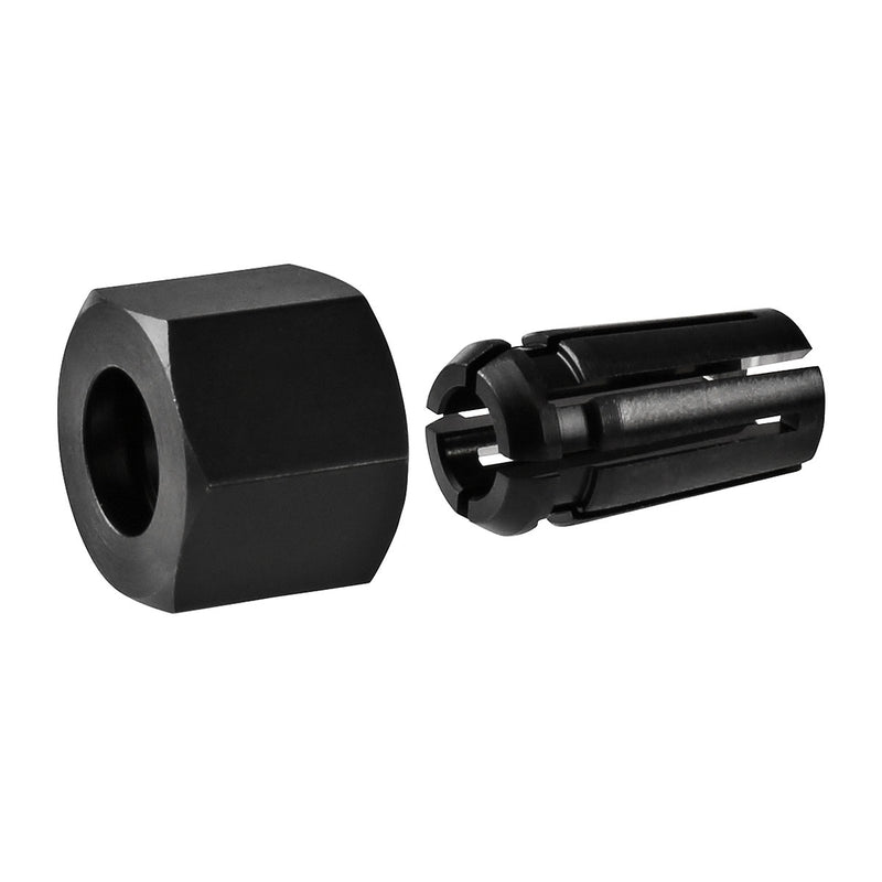 Bộ đầu côn và tán giữ mũi cho máy phay hệ inch Makita 193179-5 kích thước 1/4 inch, dùng cho máy RP0910, RP1110C, RP1111C