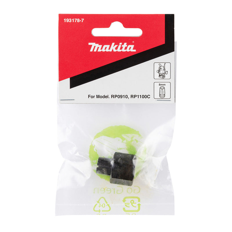 Bộ đầu côn và tán giữ mũi cho máy phay hệ mét Makita kích thước 6mm-8mm dùng cho máy RP0910, RP1110C, RP1111C