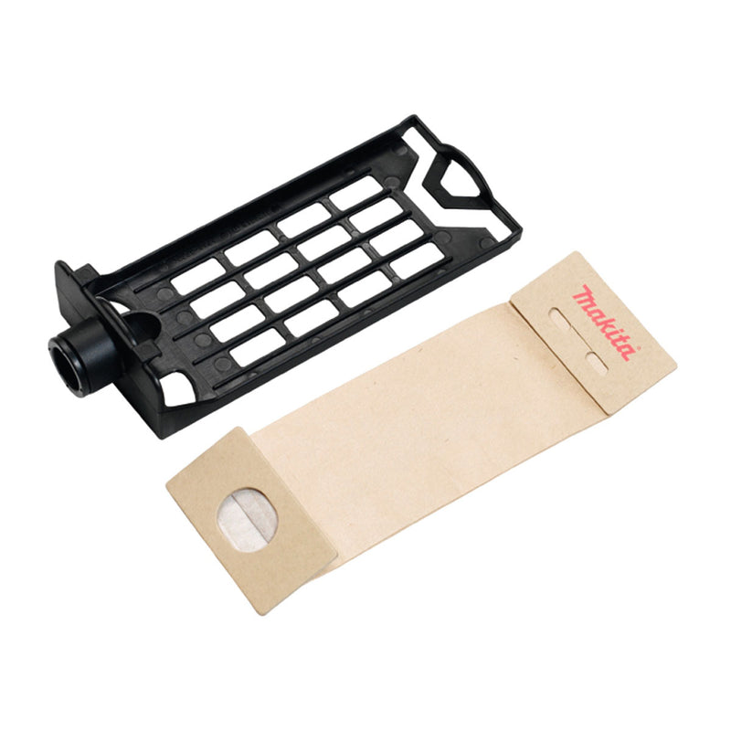 Bộ túi chứa bụi giấy kèm khung nhựa cố định Makita 193294-5 dùng cho máy chà nhám BO6030