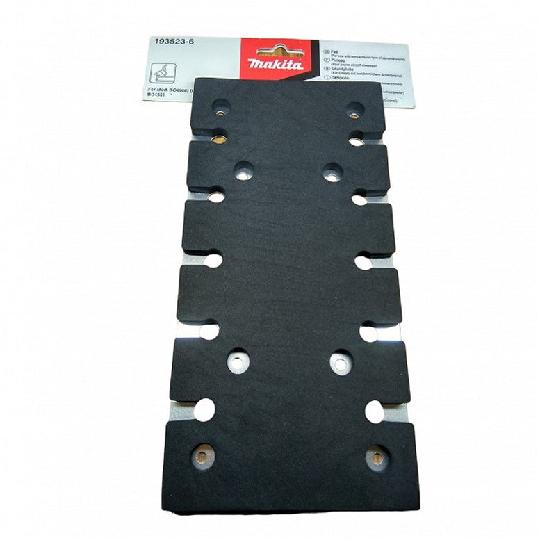 Đế nhám Makita 193523-6 loại đế kẹp, kích thước 115x228mm tương thích với máy BO4901