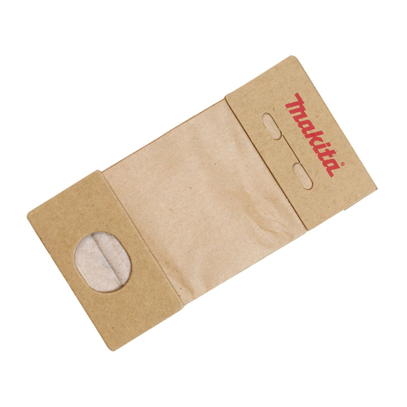 Gói 5 túi chứa bụi giấy Makita 193712-3 dùng cho các máy chà nhám rung BO4555, BO4556, BO4557, BO4565, BO4566