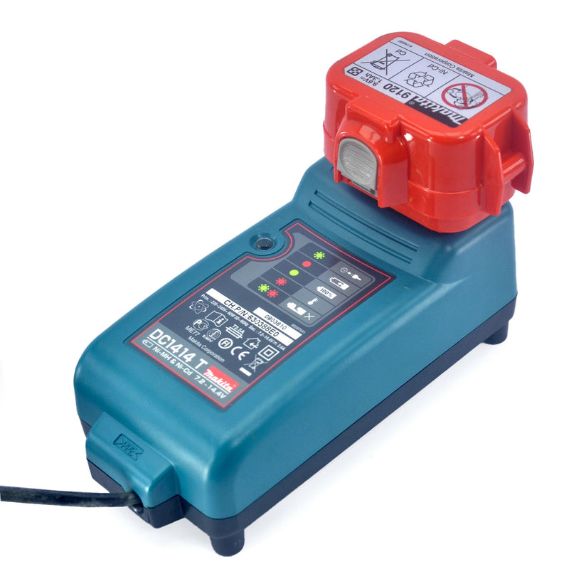 Đế sạc Makita DC1414 dùng cho Pin 7.2V - 14.4V mã số 193864-0