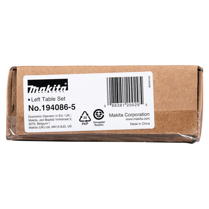 Thanh trượt mở rộng bàn cắt bên trái Makita 194086-5 chiều dài 350mm dùng cho máy cưa bàn 2704N