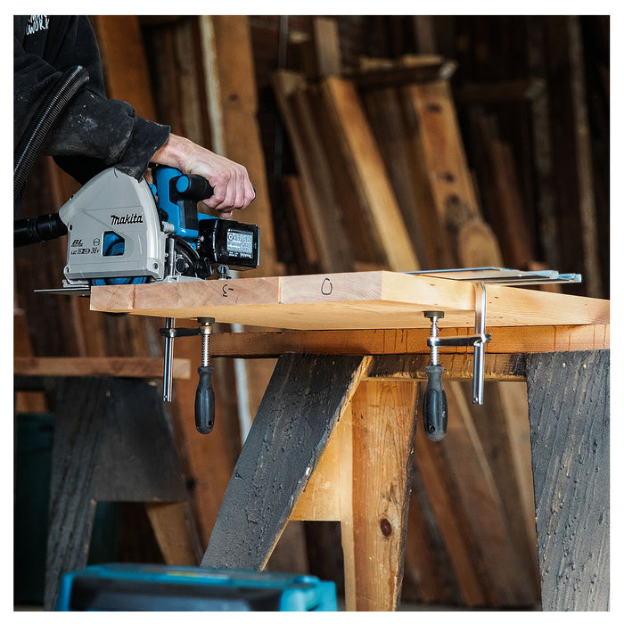 Bộ 2 kẹp cố định thanh ray dẫn hướng cắt Makita 194385-5 loại tiêu chuẩn