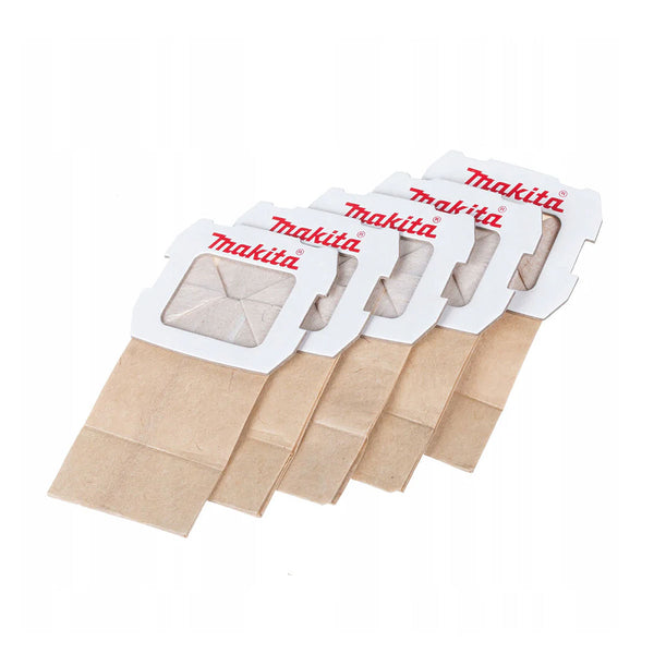 Hộp 5 túi lọc bụi giấy Makita 195134-3 dùng cho các máy chà nhám rung