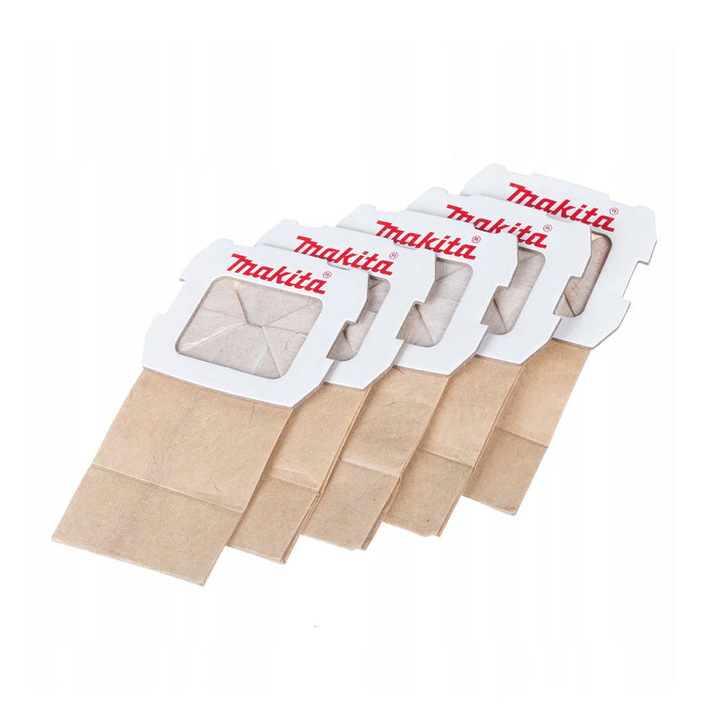 Hộp 5 túi lọc bụi giấy Makita 195134-3 dùng cho các máy chà nhám rung
