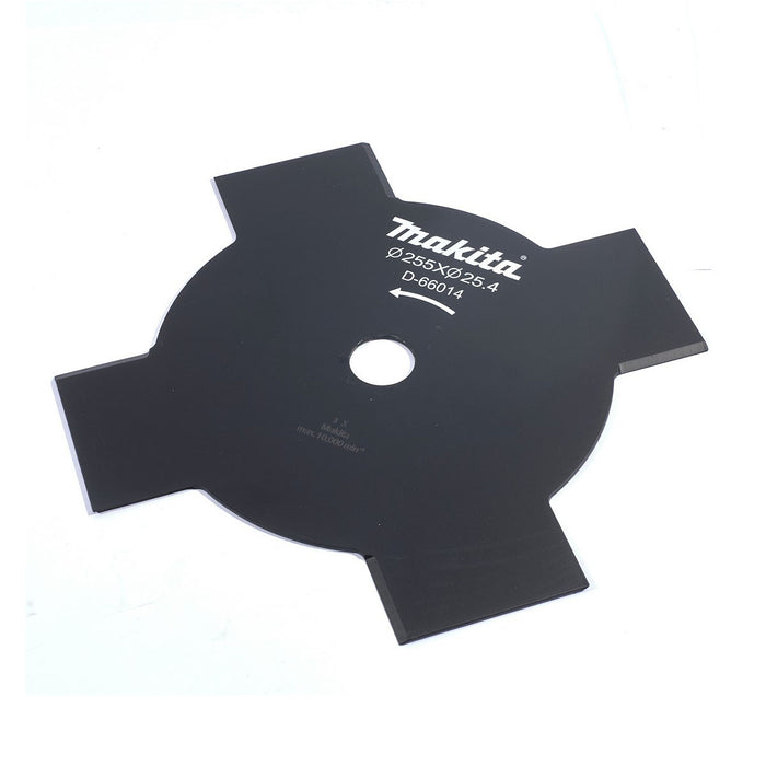 Lưỡi cắt cỏ 4 răng Makita đường kính từ 230mm-255mm, lỗ cốt 25.4mm cho cỏ cao và cứng
