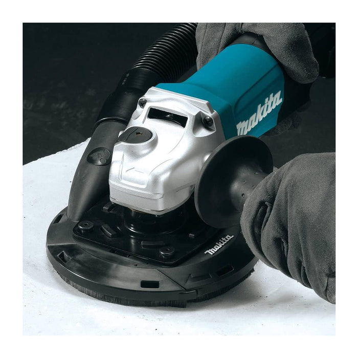 Chụp bảo vệ hút bụi Makita 195237-3 loại rãnh đơn, dùng cho các máy mài góc 125mm