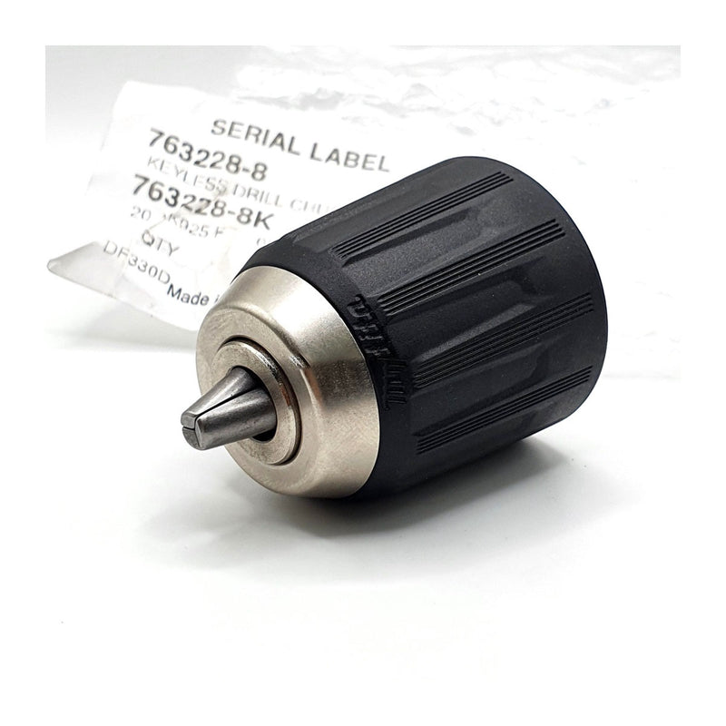 Đầu khoan không khóa 0.8 - 10mm Makita, ren 3/8 - 24 UNF dùng cho các máy khoan DA331D, DA333D, DF330D, DF332D, DF333D, HP332D, HP333D