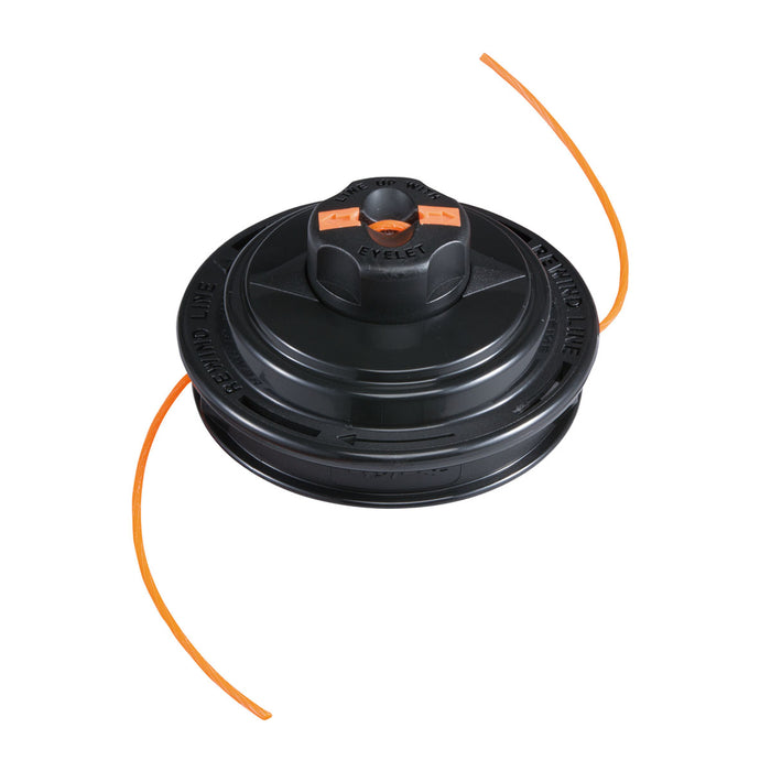 Chén cước cắt cỏ Makita 196324-1 đường kính 4.4 inch, loại nút vặn tháo lắp nhanh (UN-74L), trục ren M10x1.25LH sợi cước tròn cho cỏ ngắn và cỏ cao