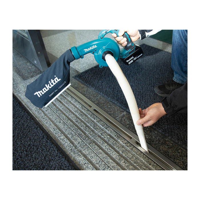 Bộ ống hút bụi mềm kèm đầu hút khe Makita 196643-5 chiều dài 950mm, dùng cho máy DUB185, DUB186, UB100D, UB101D, UB1103