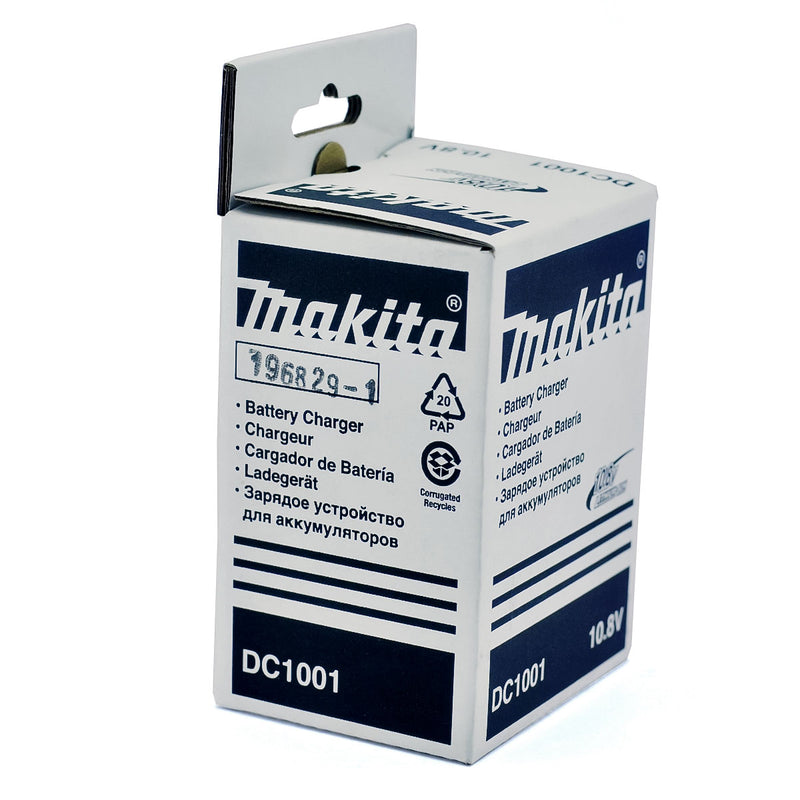 Dây sạc Makita DC1001 dùng cho Pin 12Vmax dạng thanh được tích hợp trong các loại máy cầm tay như CL104D mã số 196829-1