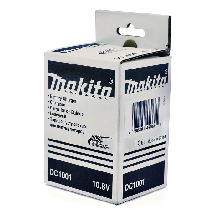 Dây sạc Makita DC1001 dùng cho Pin 12Vmax dạng thanh được tích hợp trong các loại máy cầm tay như CL104D mã số 196829-1