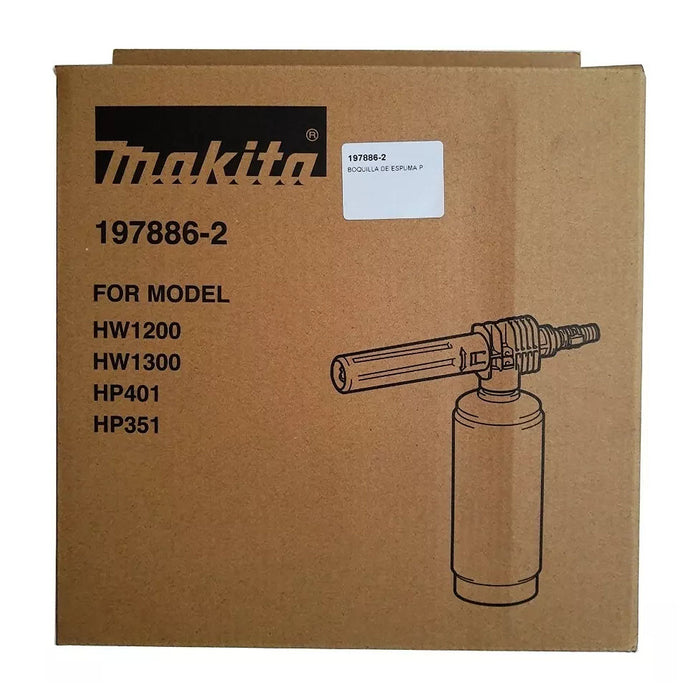 Bình đựng dung dịch tẩy rửa Makita 197886-2 dùng cho máy DHW080, HW1200, HW1300