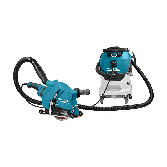 Chụp bảo vệ hút bụi Makita loại 3 rãnh, dùng cho máy mài góc, máy cắt 230mm