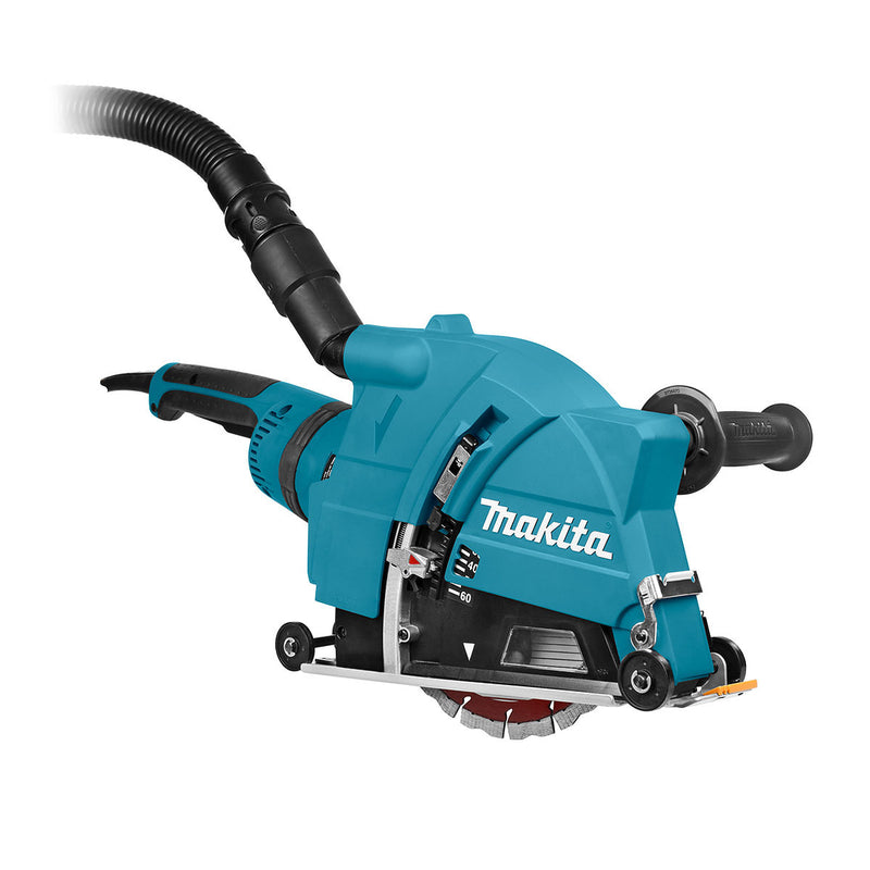 Chụp bảo vệ hút bụi Makita 198380-7 loại rãnh đôi, dùng cho các máy mài góc 230mm