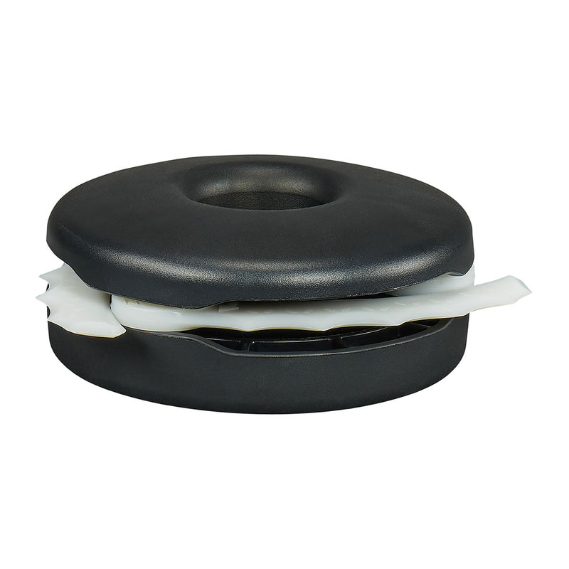 Lưỡi cắt cỏ nhựa Makita 198383-1 độ rộng cắt 255mm, trục ren từ M8 - M10