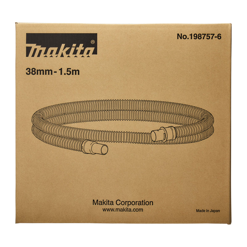 Ống mềm cho máy hút bụi Makita đường kính ống 38mm, chiều dài từ 1.5m - 5m